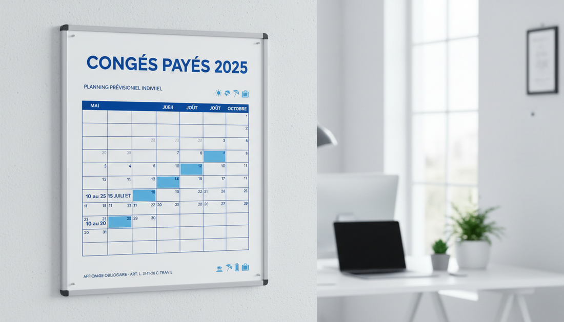 Affichage obligatoire congés payés