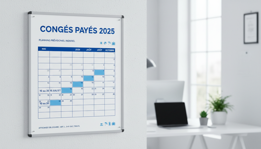Affichage obligatoire congés payés