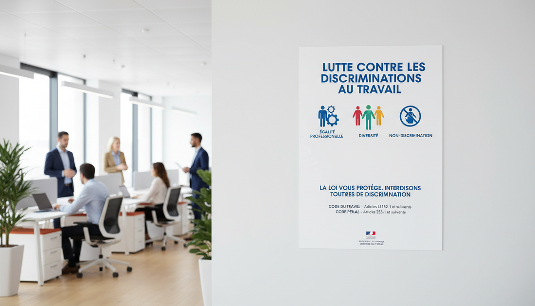 Affichage obligatoire contre les discriminations