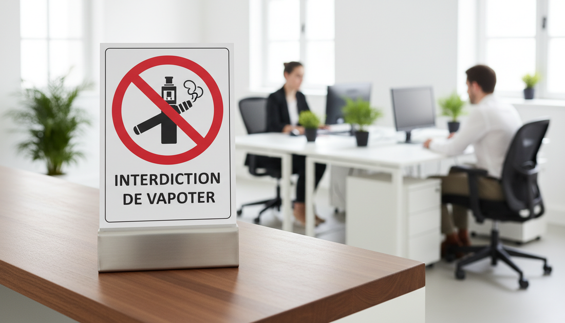Interdiction de vapoter : l'affichage obligatoire