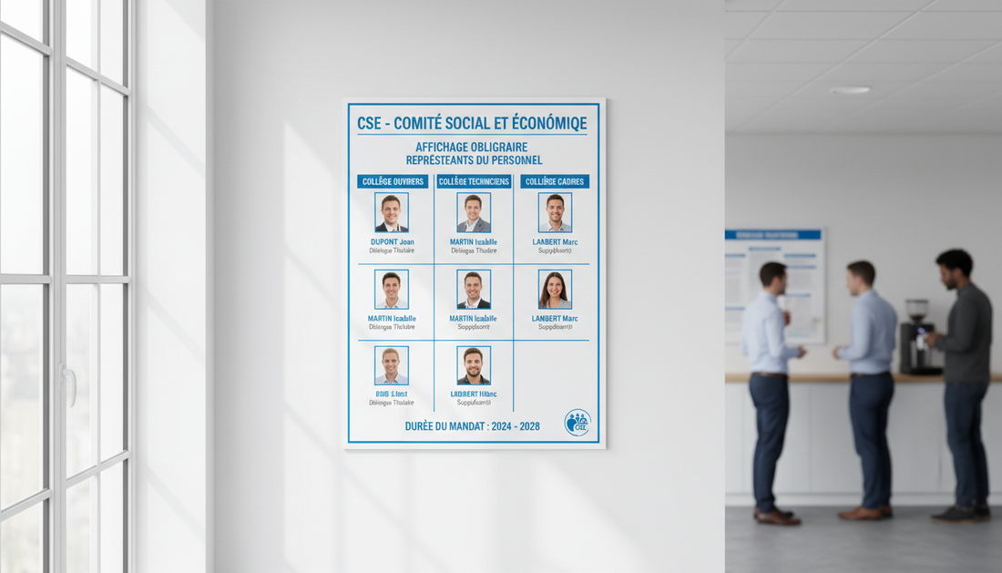 Affichage obligatoire du CSE : ce que tout employeur doit savoir