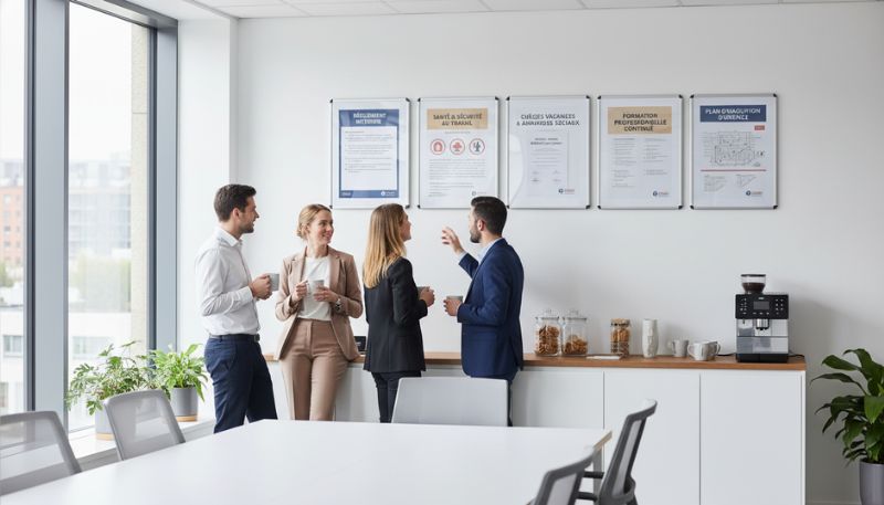 Où mettre en place les affichages obligatoires ?