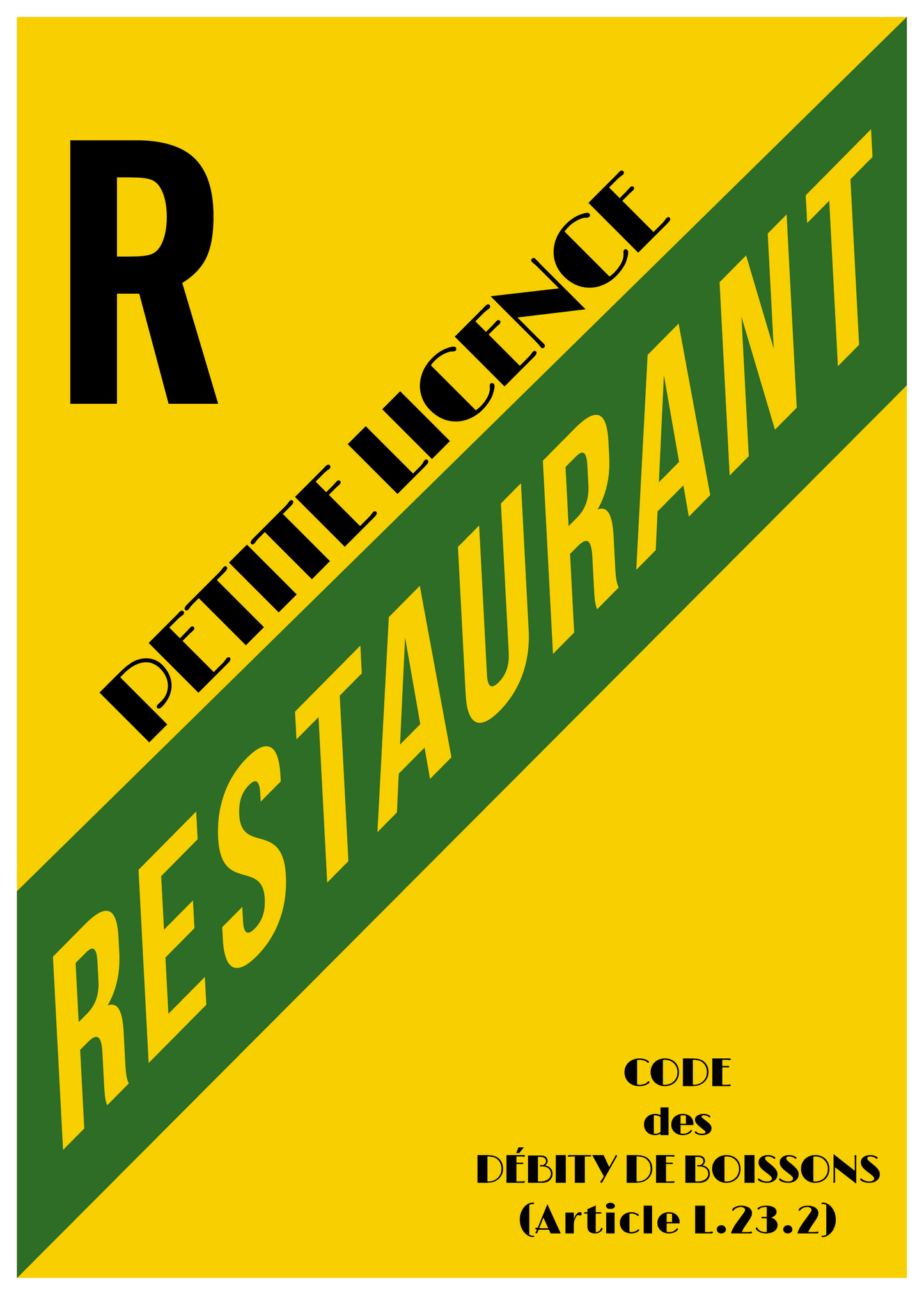 Licence  PR (Petite restauration) de l'Hérault / département 34