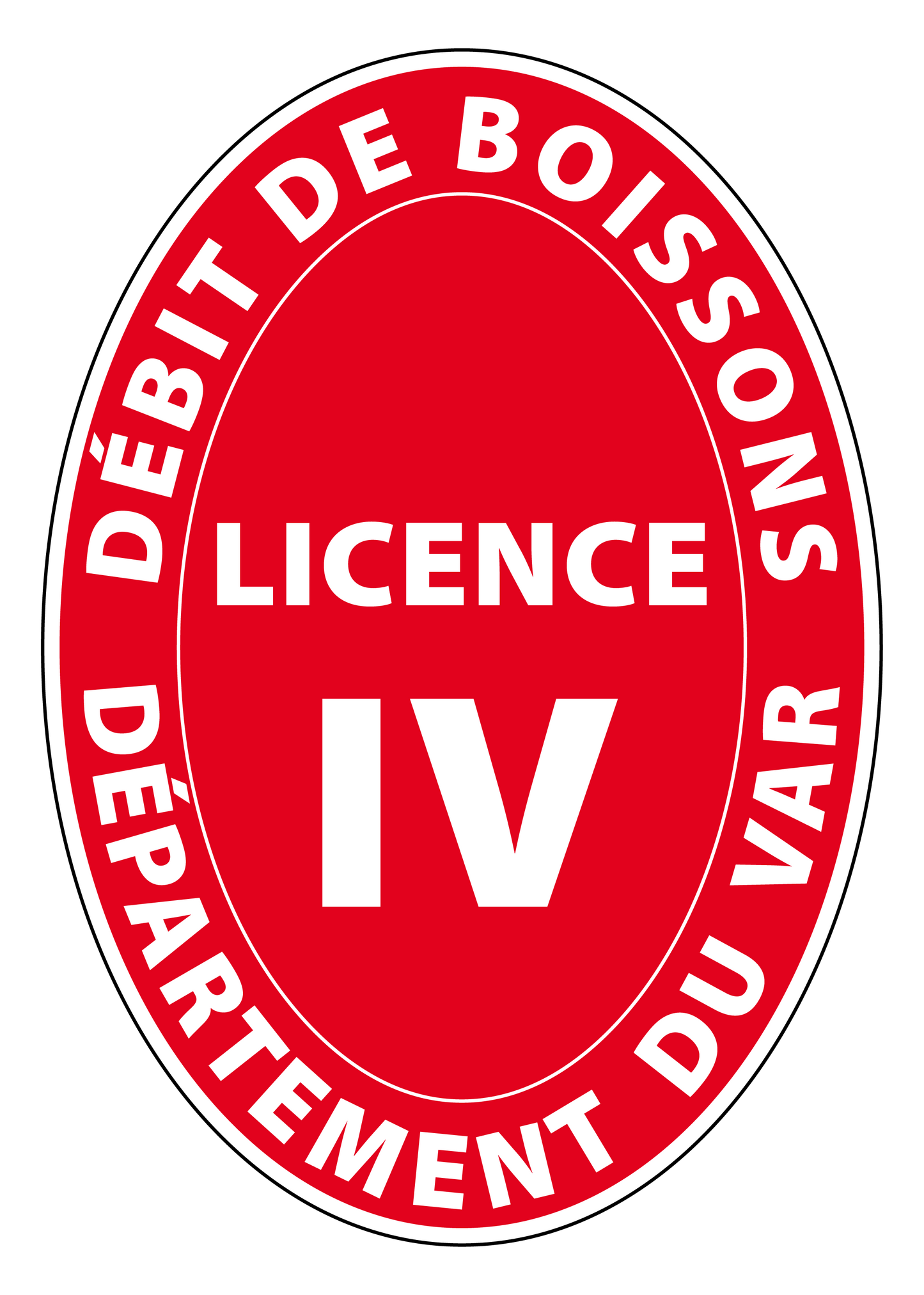 Licence  IV - 4 Var / département 83