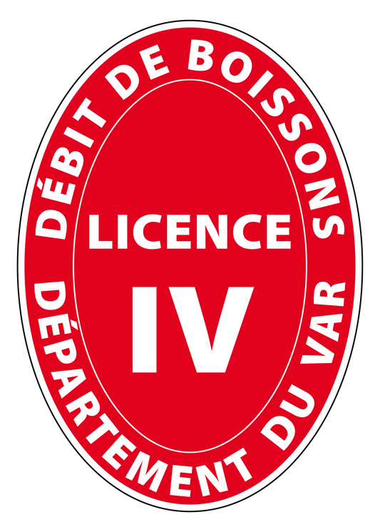 Licence  IV - 4 Var / département 83